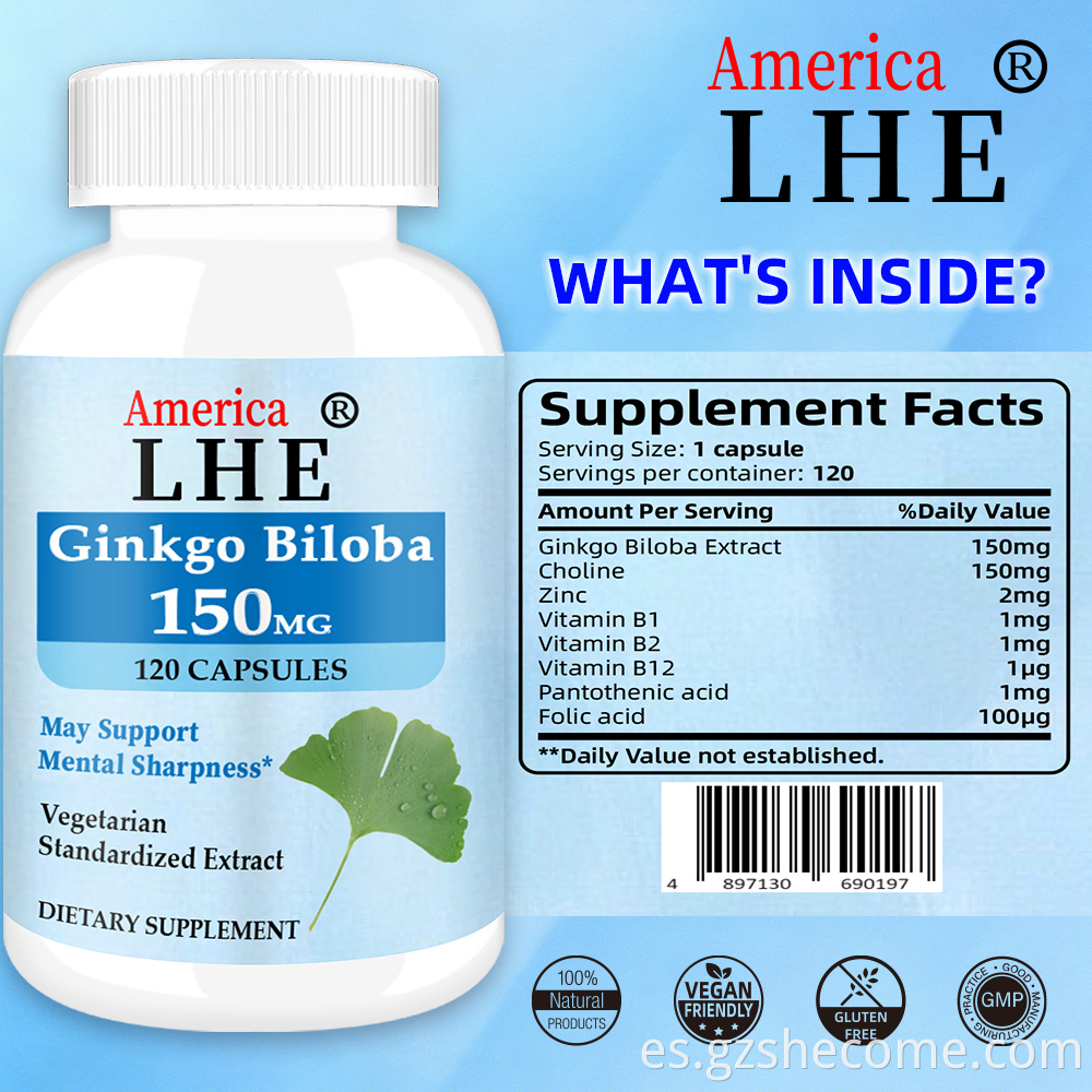 Ginkgo Biloba Capsules8